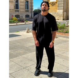 Ensemble pantalon et t-shirt plissé Ensemble pantalon et t-shirt plissé