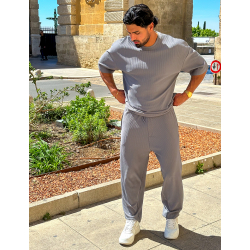 Ensemble pantalon et t-shirt côtelé Ensemble pantalon et t-shirt côtelé