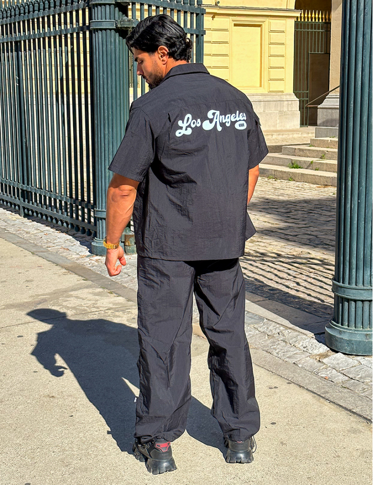 Ensemble chemise et pantalon parachute Ensemble chemise et pantalon parachute