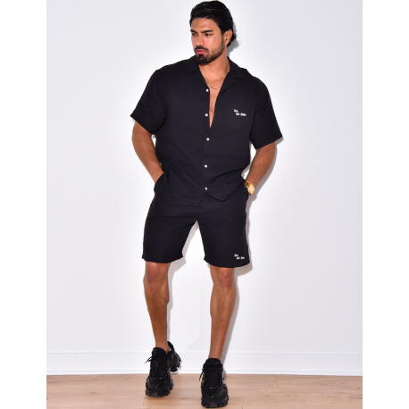 Ensemble short et chemise "Less But Better" Ensemble short et chemise "Less But Better"