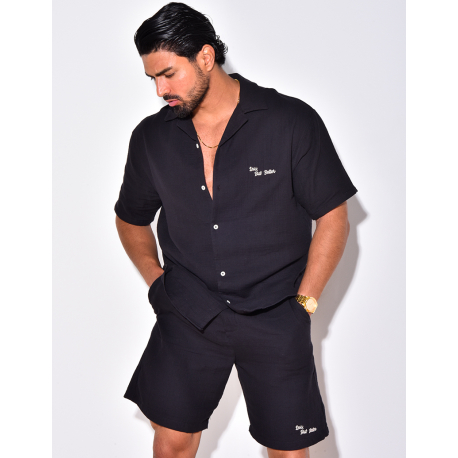Ensemble short et chemise "Less But Better" Ensemble short et chemise "Less But Better"