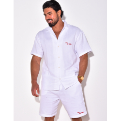 Ensemble short et chemise "Less But Better" Ensemble short et chemise "Less But Better"