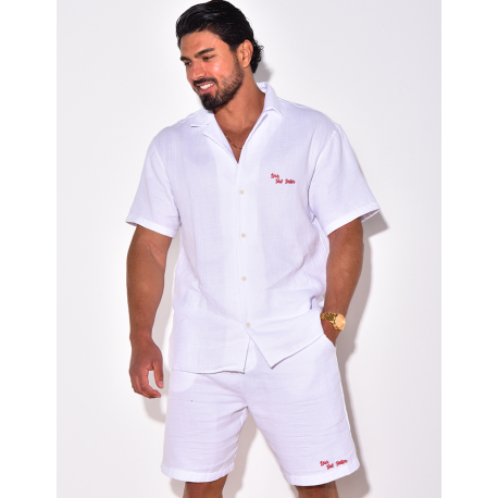 Ensemble short et chemise "Less But Better" Ensemble short et chemise "Less But Better"