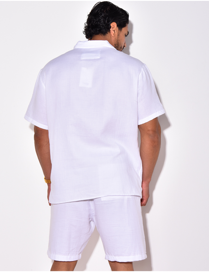 Ensemble short et chemise "Less But Better" Ensemble short et chemise "Less But Better"