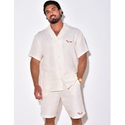 Ensemble short et chemise "Less But Better" Ensemble short et chemise "Less But Better"