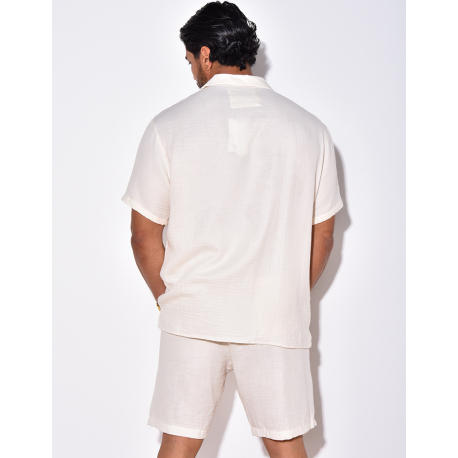 Ensemble short et chemise "Less But Better" Ensemble short et chemise "Less But Better"