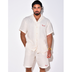 Ensemble short et chemise "Less But Better" Ensemble short et chemise "Less But Better"