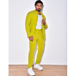 Ensemble pantalon et chemise en lin Ensemble pantalon et chemise en lin