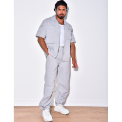 Ensemble chemise et pantalon parachute Ensemble chemise et pantalon parachute