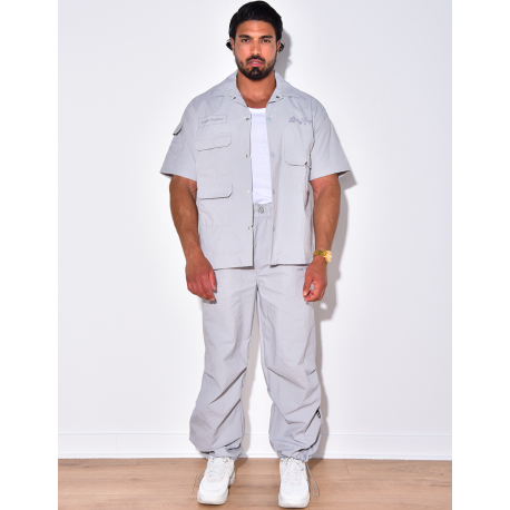 Ensemble chemise et pantalon parachute Ensemble chemise et pantalon parachute