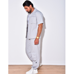 Ensemble chemise et pantalon parachute Ensemble chemise et pantalon parachute