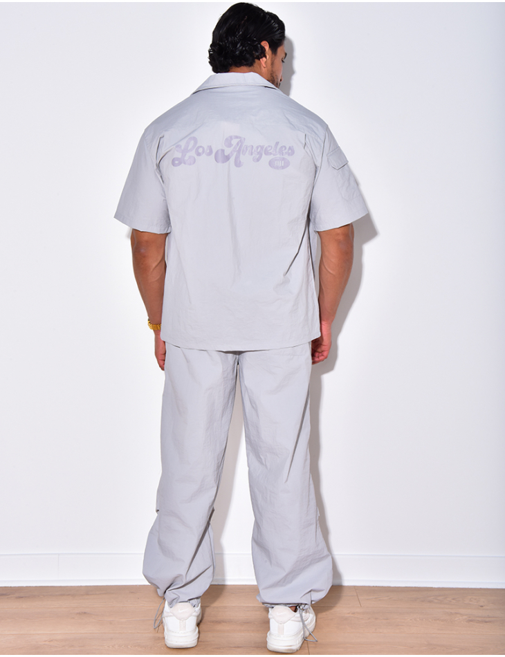 Ensemble chemise et pantalon parachute Ensemble chemise et pantalon parachute