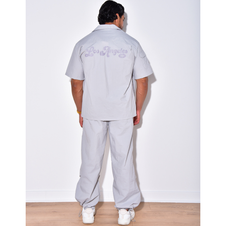 Ensemble chemise et pantalon parachute Ensemble chemise et pantalon parachute