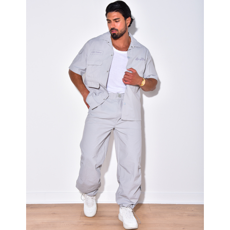 Ensemble chemise et pantalon parachute