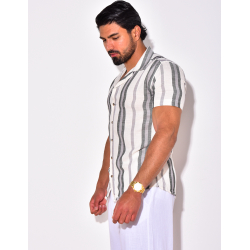Chemise à rayures