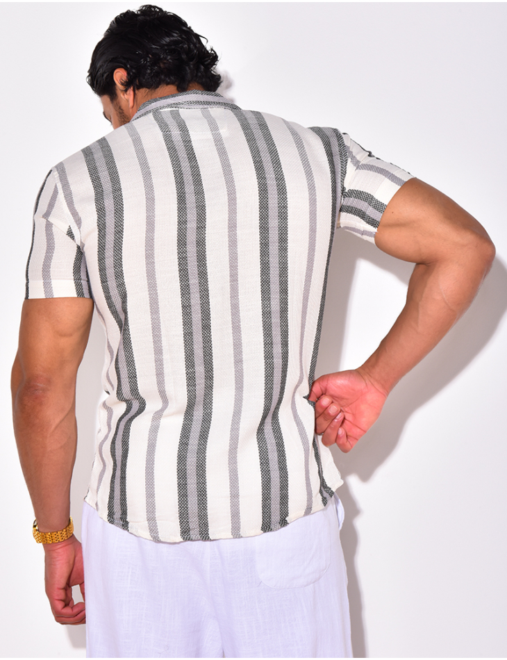 Chemise à rayures