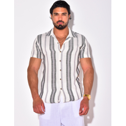 Chemise à rayures