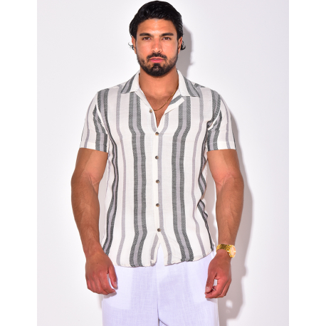 Chemise à rayures