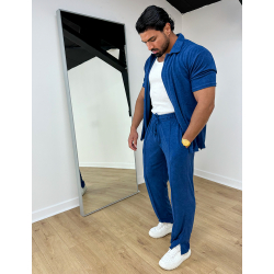 Ensemble chemise et pantalon en éponge Ensemble chemise et pantalon en éponge