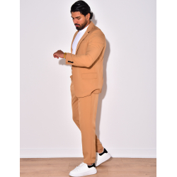 Ensemble de costume 2 pièces, veste et pantalon Ensemble de costume 2 pièces, veste et pantalon