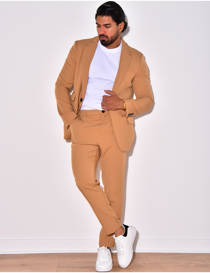 Ensemble de costume 2 pièces, veste et pantalon Ensemble de costume 2 pièces, veste et pantalon