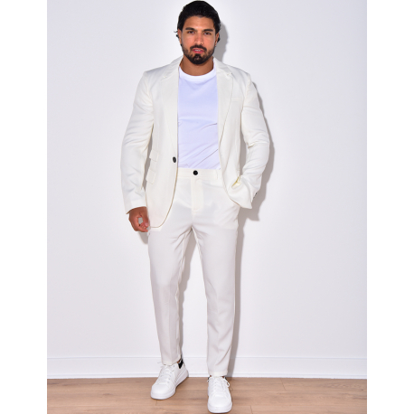 Ensemble de costume 2 pièces, veste et pantalon Ensemble de costume 2 pièces, veste et pantalon