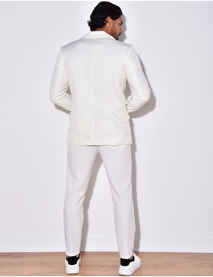 Ensemble de costume 2 pièces, veste et pantalon Ensemble de costume 2 pièces, veste et pantalon