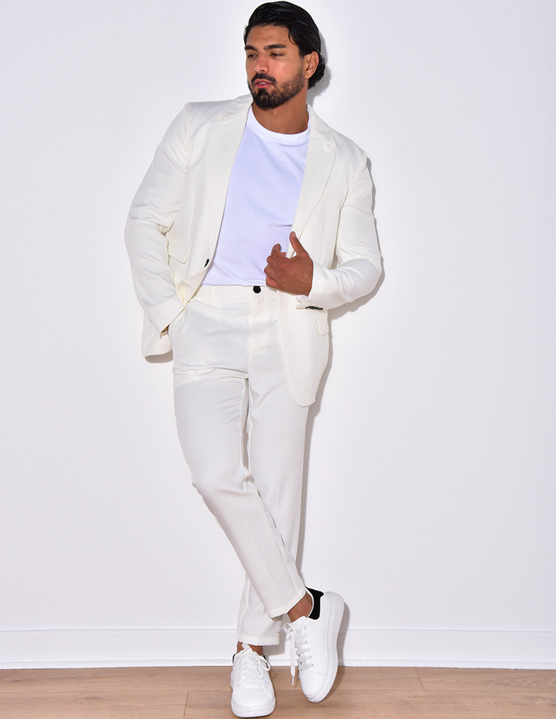 Ensemble de costume 2 pièces, veste et pantalon