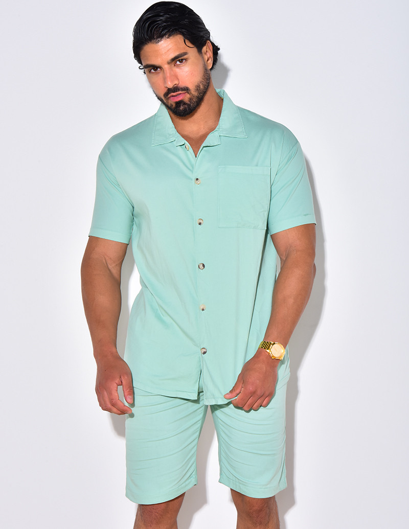 Ensemble short et chemise