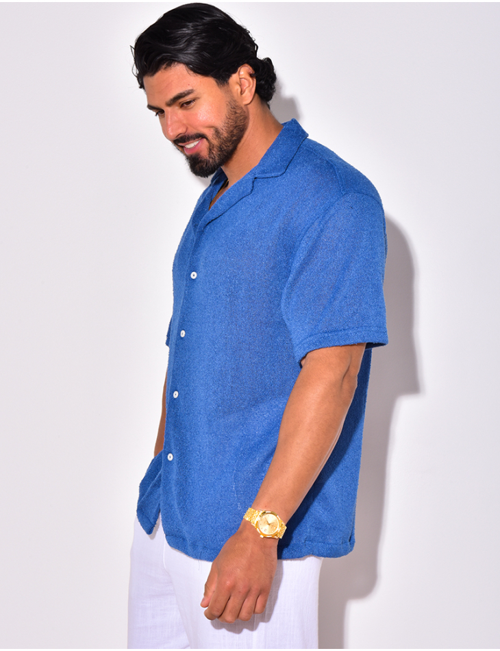 Chemise en maille ajourée Chemise en maille ajourée