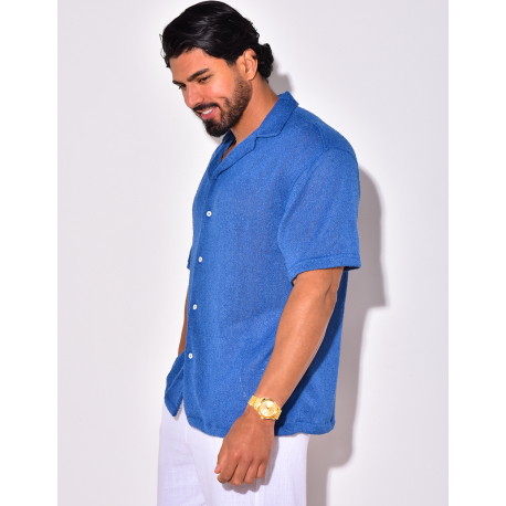 Chemise en maille ajourée Chemise en maille ajourée