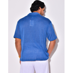 Chemise en maille ajourée Chemise en maille ajourée