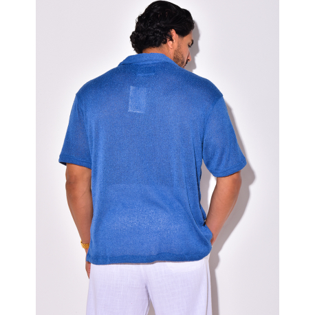 Chemise en maille ajourée Chemise en maille ajourée