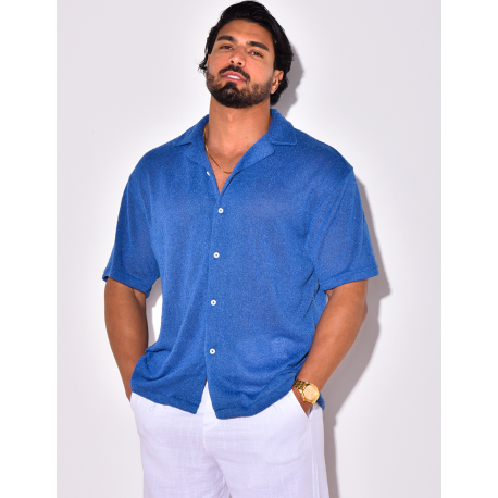 Chemise en maille ajourée Chemise en maille ajourée