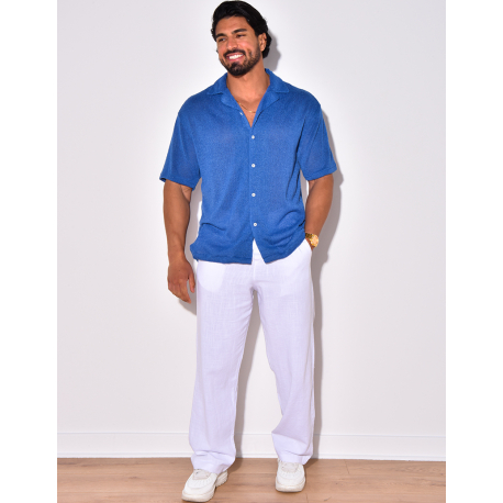 Chemise en maille ajourée Chemise en maille ajourée