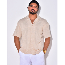 Chemise en maille ajourée Chemise en maille ajourée