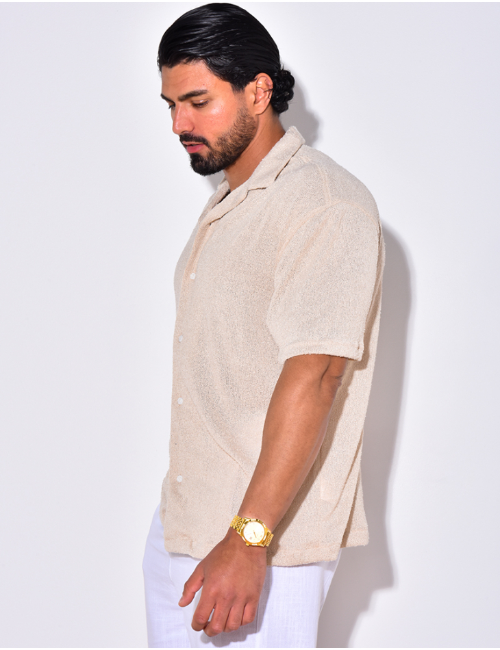 Chemise en maille ajourée Chemise en maille ajourée