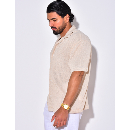 Chemise en maille ajourée Chemise en maille ajourée