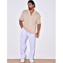 Chemise en maille ajourée Chemise en maille ajourée