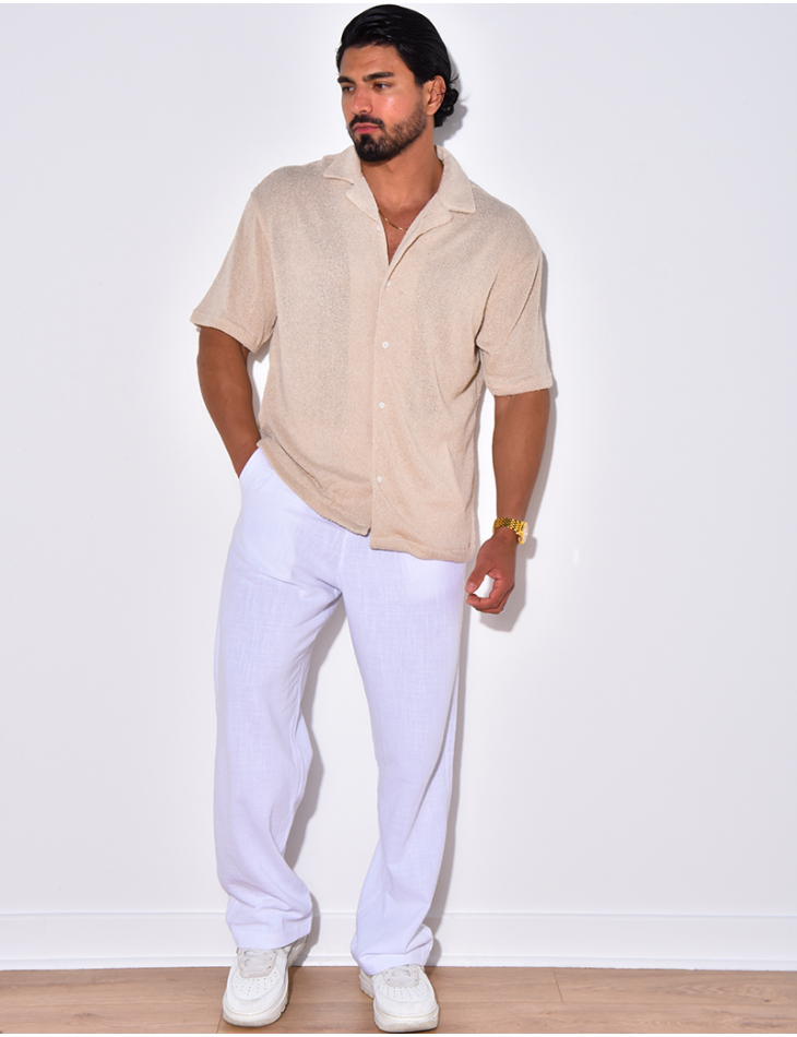 Chemise en maille ajourée Chemise en maille ajourée