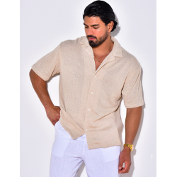 Chemise en maille ajourée Chemise en maille ajourée