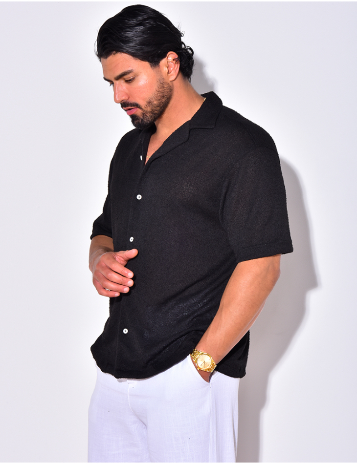 Chemise en maille ajourée Chemise en maille ajourée