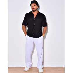 Chemise en maille ajourée Chemise en maille ajourée