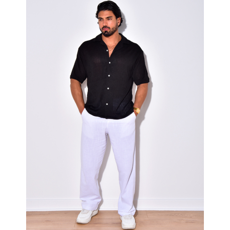 Chemise en maille ajourée Chemise en maille ajourée