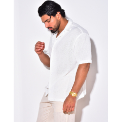 Chemise en maille ajourée Chemise en maille ajourée