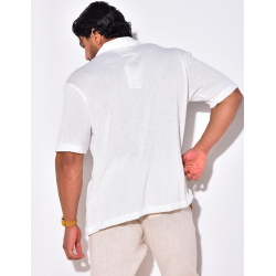 Chemise en maille ajourée Chemise en maille ajourée