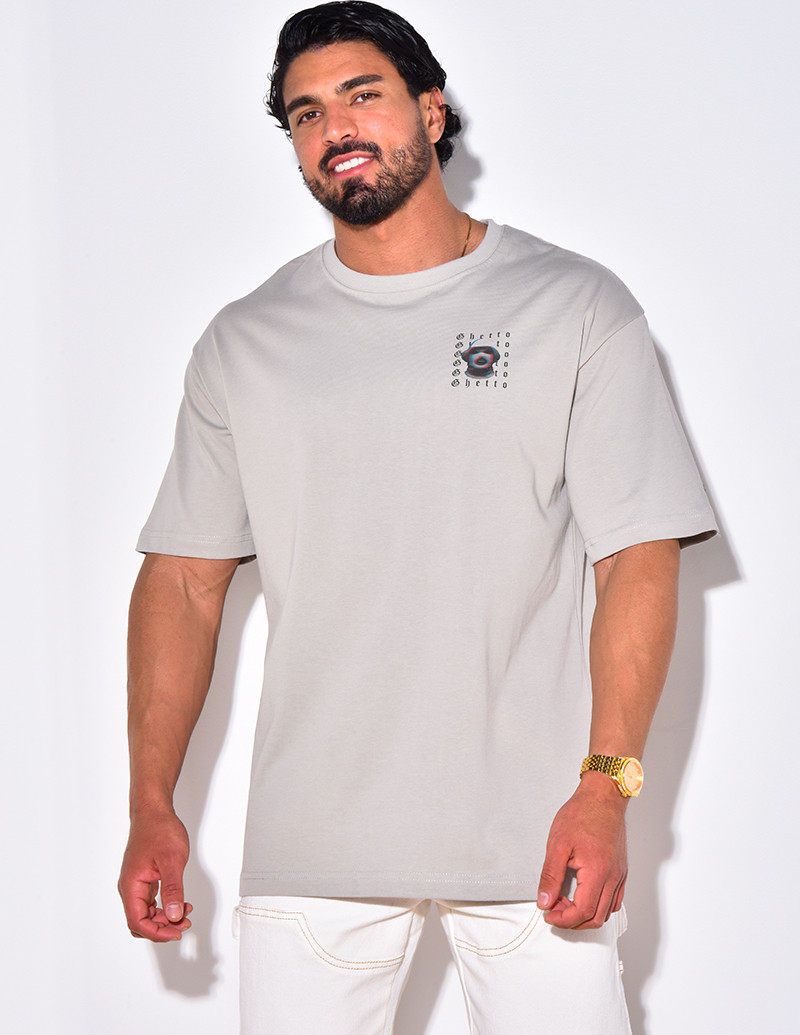 T-shirt oversize "Ghetto"