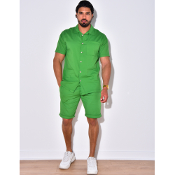 Ensemble short et chemise Ensemble short et chemise
