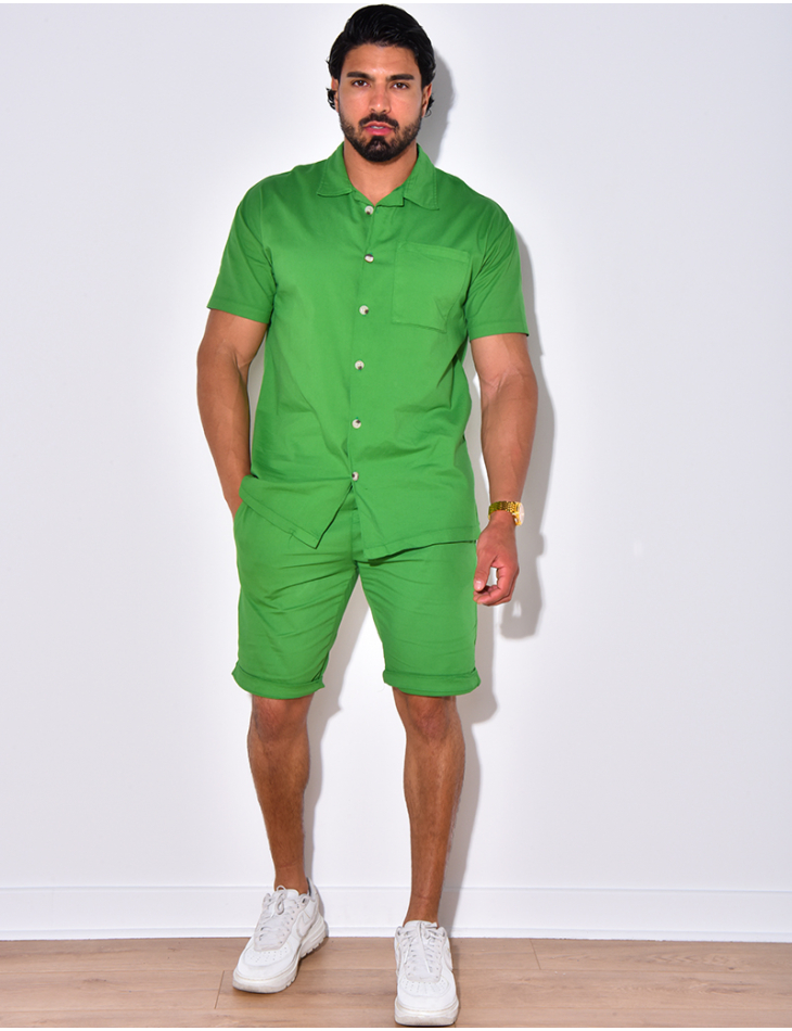 Ensemble short et chemise Ensemble short et chemise