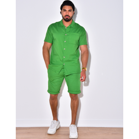 Ensemble short et chemise Ensemble short et chemise